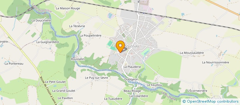 localisation de l'entreprise PETIT BOSQUET  BOUSSAY