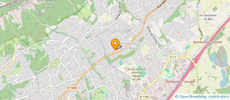 localisation de l'entreprise PETIT BOUT  MONTBONNOT-SAINT-MARTIN