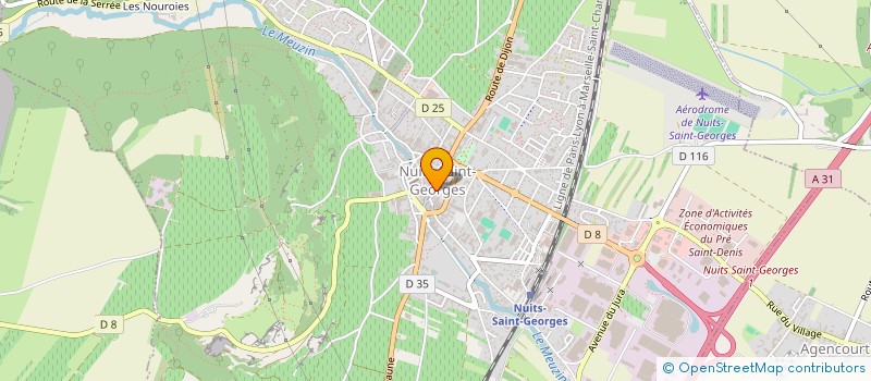 localisation de l'entreprise PETIT CAILLOUX à NUITS-SAINT-GEORGES