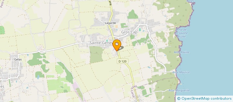 localisation de l'entreprise PETIT CANAL 2 LE VIEUX MOULIN  LES ABYMES