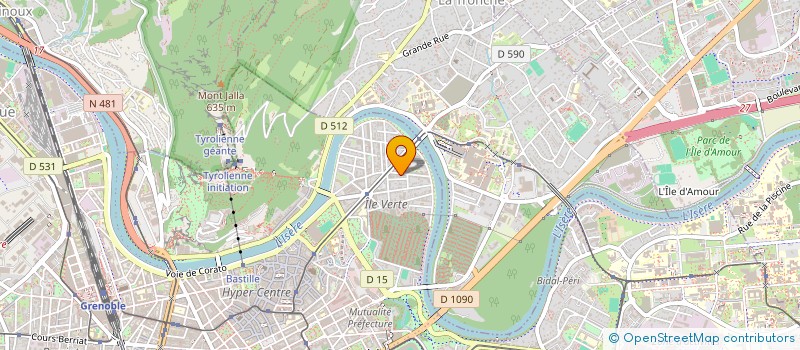 localisation de l'entreprise PETIT CHALET à GRENOBLE
