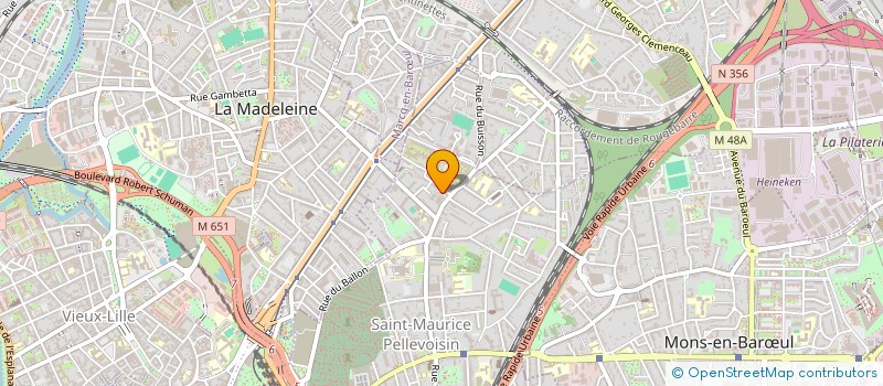 localisation de l'entreprise PETIT CHANTEURS DE LILLE à LILLE