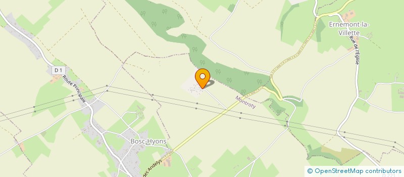 localisation de l'entreprise PETIT COEUR EDUCATIF  MONT-ROTY