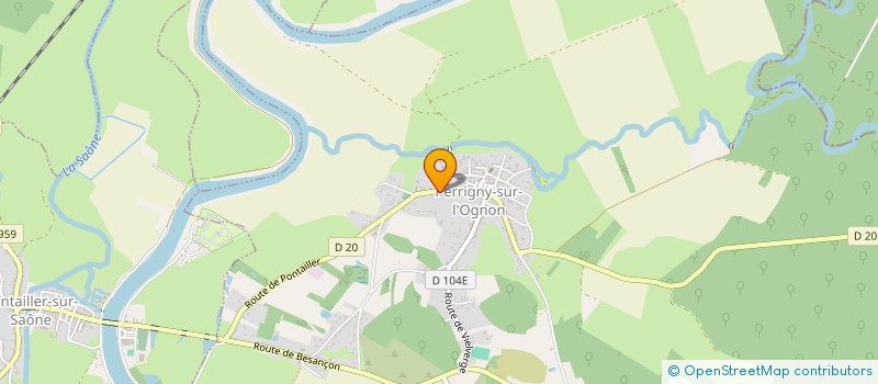 localisation de l'entreprise PETIT&COMPAGNIE  PERRIGNY-SUR-L'OGNON