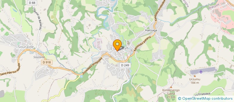 localisation de l'entreprise PETIT COQ à ESPELETTE