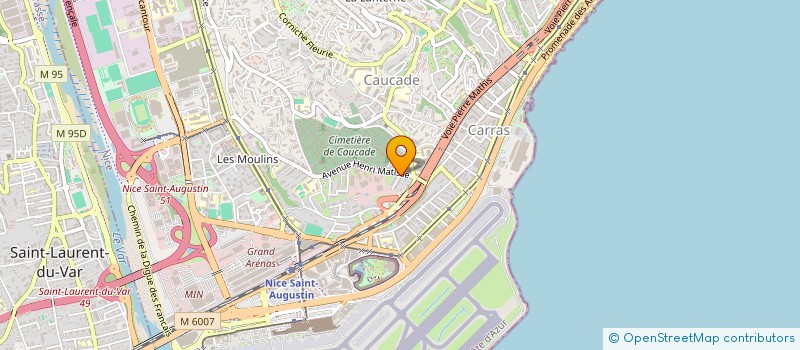 localisation de l'entreprise PETIT CUISTOT à NICE