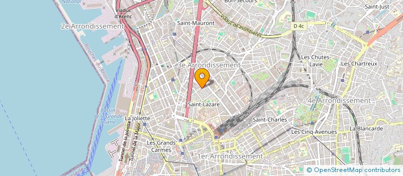 localisation de l'entreprise PETIT DAN DE KADIOR à MARSEILLE