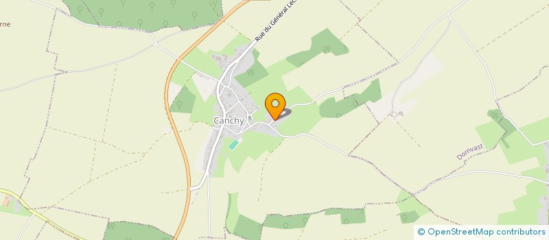 localisation de l'entreprise PETIT-DEBARGE  AGENVILLERS