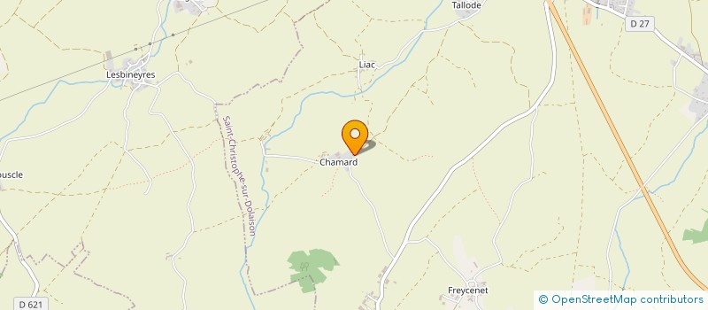 localisation de l'entreprise PETIT DOMAINE à ST CHRISTOPHE SUR DOLAIZON
