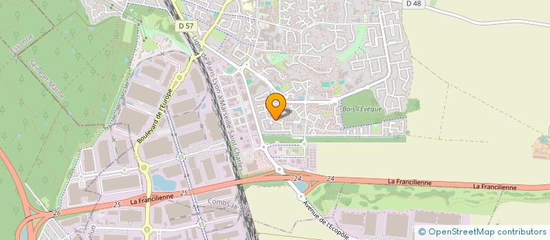 localisation de l'entreprise PETIT ESCARGOT  COMBS-LA-VILLE