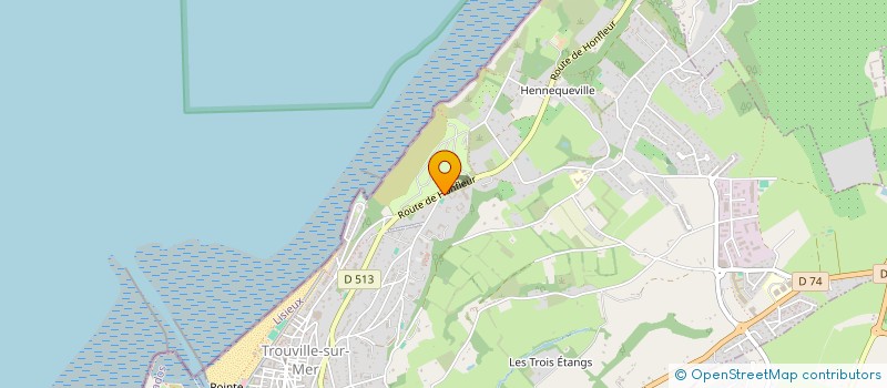localisation de l'entreprise PETIT FOC à TROUVILLE-SUR-MER