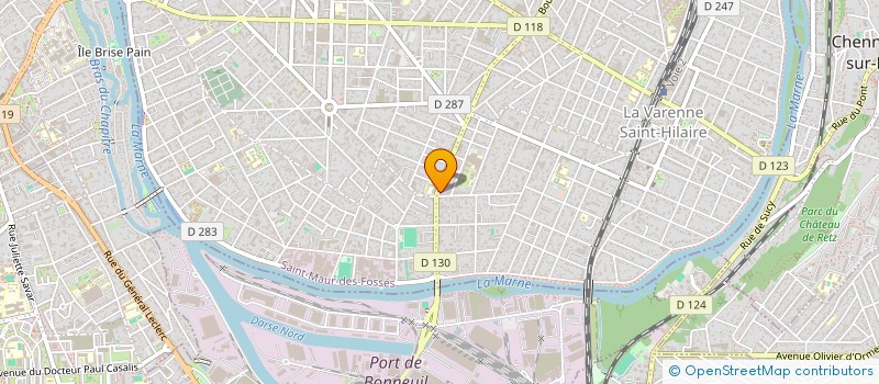 localisation de l'entreprise PETIT FOURNIL 94  SAINT-MAUR-DES-FOSSES