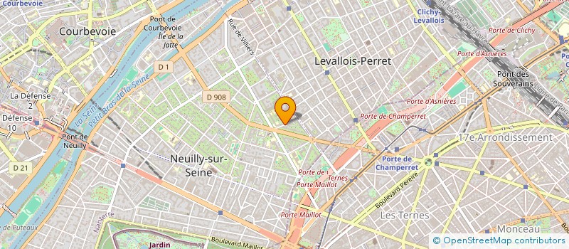 localisation de l'entreprise PETIT FOYER à NEUILLY-SUR-SEINE