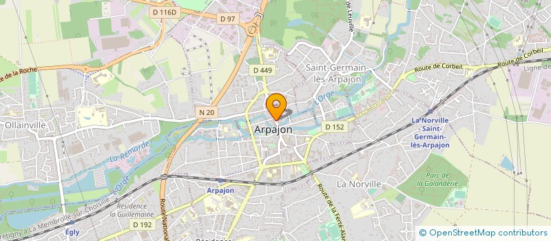 localisation de l'entreprise PETIT FRERE à EVRY-COURCOURONNES