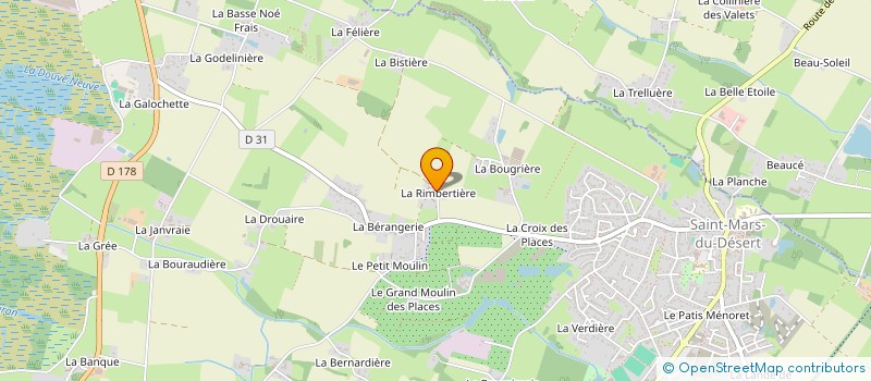 localisation de l'entreprise PETIT GAULOIS  SAINT-MARS-DU-DESERT