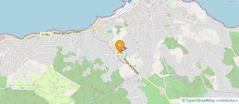 localisation de l'entreprise PETIT HERRERO à SAINT-TROPEZ