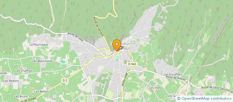 localisation de l'entreprise PETIT HUBERT  SAINT-SATURNIN-LES-APT