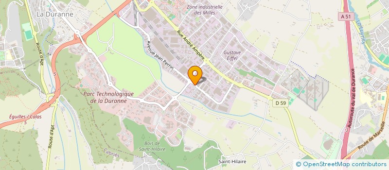localisation de l'entreprise PETIT ITALIEN à AIX-EN-PROVENCE