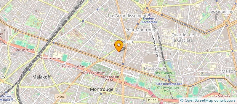 localisation de l'entreprise PETIT                         JACQU  PARIS