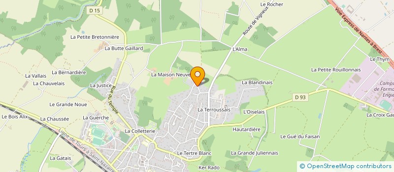 localisation de l'entreprise PETIT-JAFFRY  SAINT-ETIENNE-DE-MONTLUC