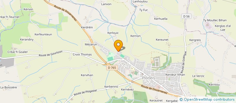 localisation de l'entreprise PETIT KIWI  PLONEIS