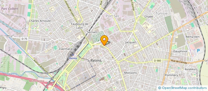 localisation de l'entreprise PETIT LAIT  REIMS