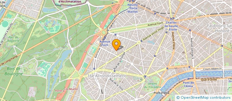 localisation de l'entreprise PETIT LECOURT ET CIE à PARIS