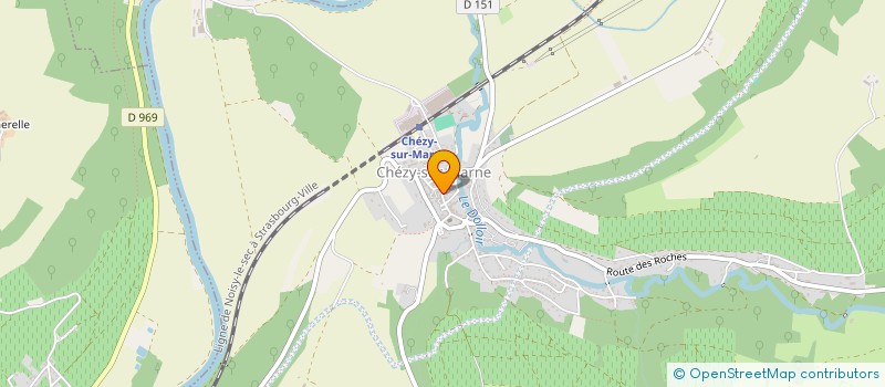 localisation de l'entreprise PETIT-LOUCHEBEM  CHEZY-SUR-MARNE