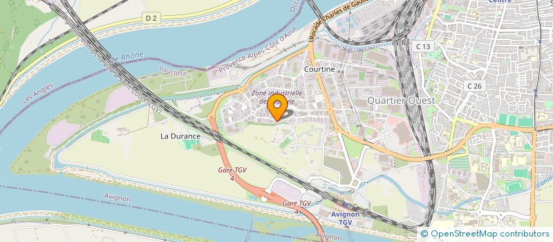 localisation de l'entreprise PETIT LUX EURL à AVIGNON