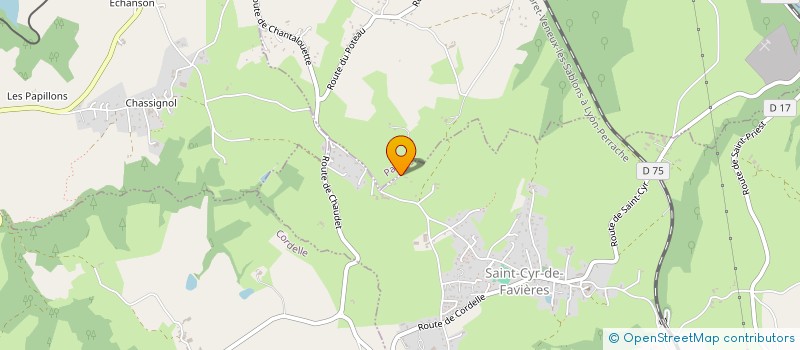 localisation de l'entreprise PETIT MARCHE CORDELLOIS  CORDELLE