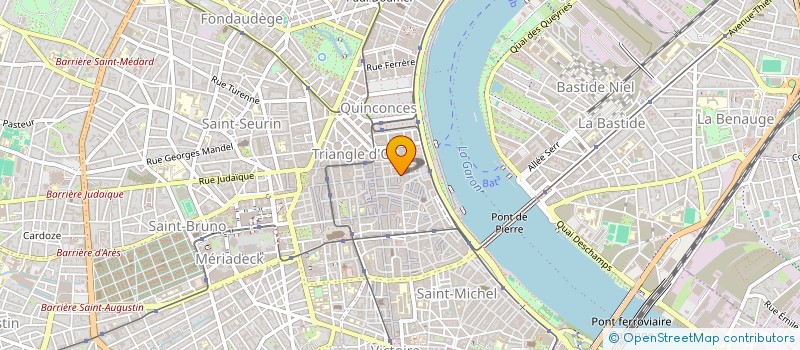 localisation de l'entreprise PETIT MIGNON  BORDEAUX