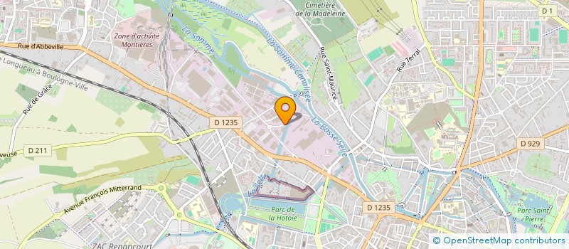 localisation de l'entreprise PETIT-MOMO  AMIENS