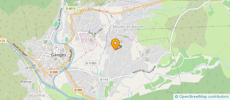 localisation de l'entreprise PETIT MONSIEUR  LAROQUE