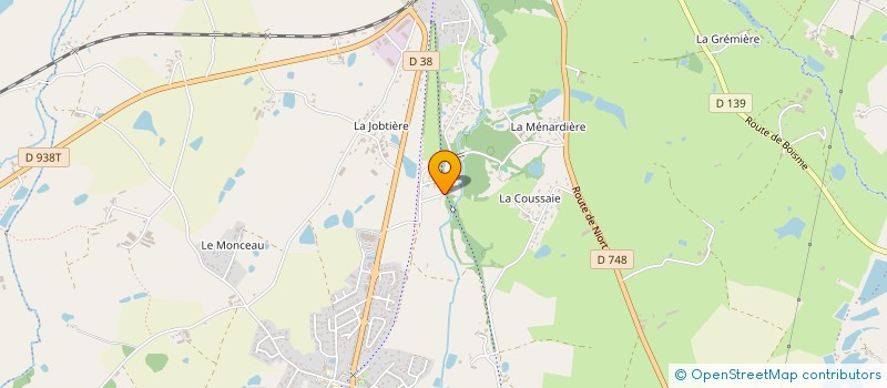 localisation de l'entreprise PETIT MOULIN  BRESSUIRE