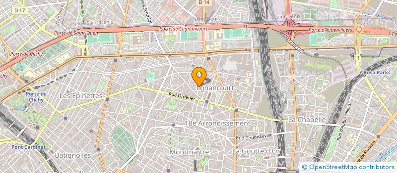 localisation de l'entreprise PETIT MOUTON  PARIS