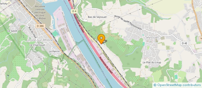 localisation de l'entreprise PETIT NICE  SEYSSUEL