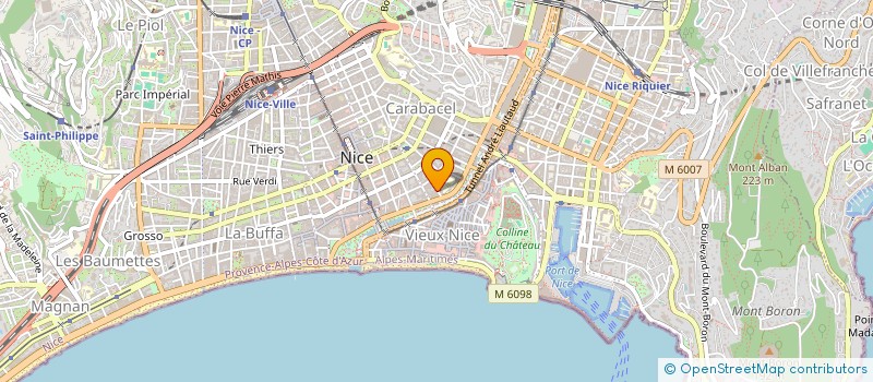 localisation de l'entreprise PETIT NID à NICE