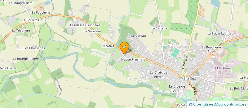 localisation de l'entreprise PETIT PAC & CLIM à LOIREAUXENCE