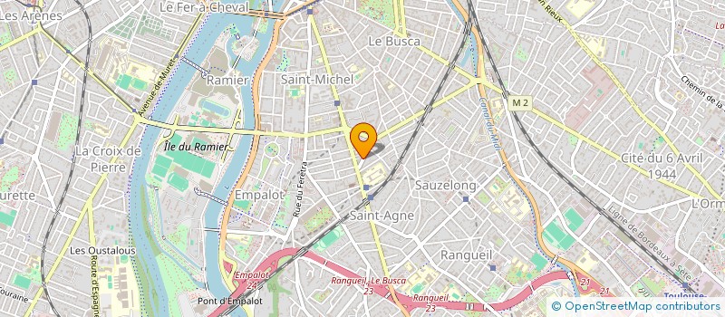 localisation de l'entreprise PETIT PACTOLE à TOULOUSE