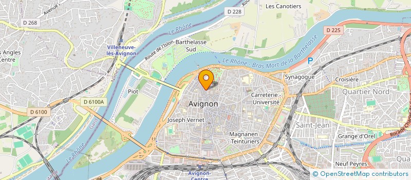 localisation de l'entreprise PETIT PALAIS DIFFUSION  AVIGNON