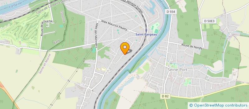 localisation de l'entreprise PETIT PARADIS  SAINT-FARGEAU-PONTHIERRY