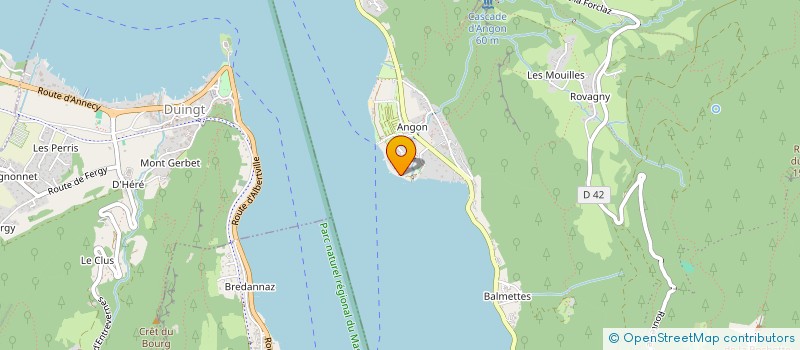 localisation de l'entreprise PETIT PARADIS C&X  TALLOIRES-MONTMIN