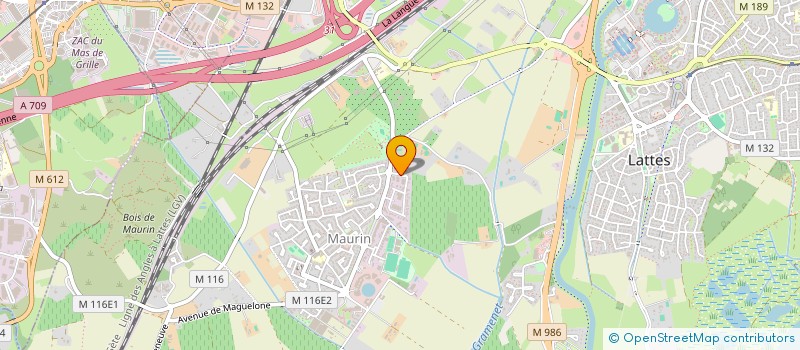 localisation de l'entreprise PETIT PARC à LATTES