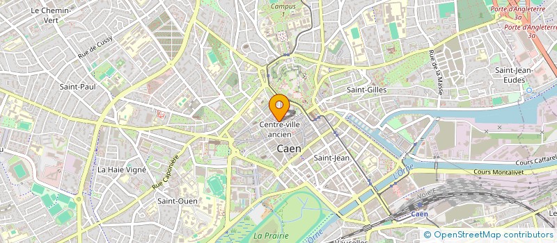 localisation de l'entreprise PETIT PARIS à CAEN