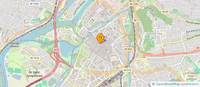 localisation de l'entreprise PETIT PARIS  METZ