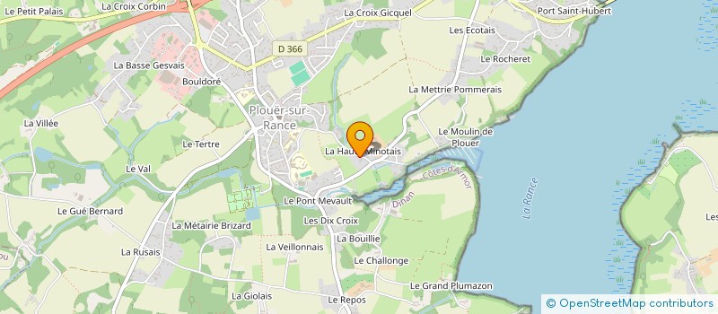 localisation de l'entreprise PETIT PATAPON  PLOUER-SUR-RANCE