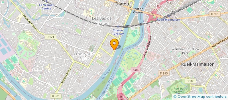 localisation de l'entreprise PETIT PENKER  CROISSY-SUR-SEINE