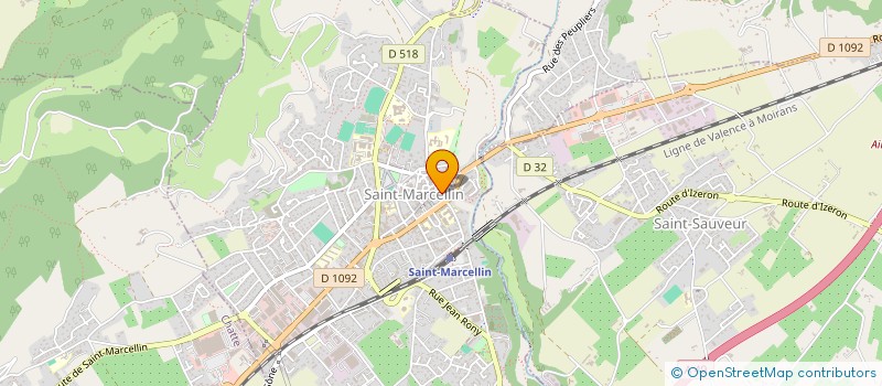 localisation de l'entreprise PETIT PRINCE  SAINT-MARCELLIN