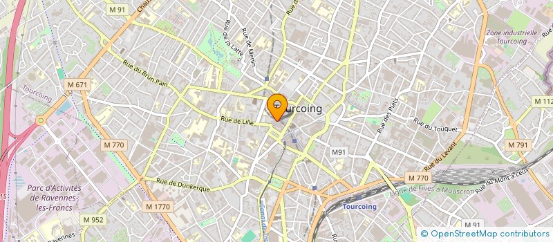 localisation de l'entreprise PETIT PRINCE BURGER à TOURCOING