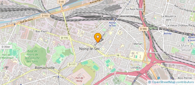 localisation de l'entreprise PETIT RAYON DE SOLEIL à NOISY-LE-SEC